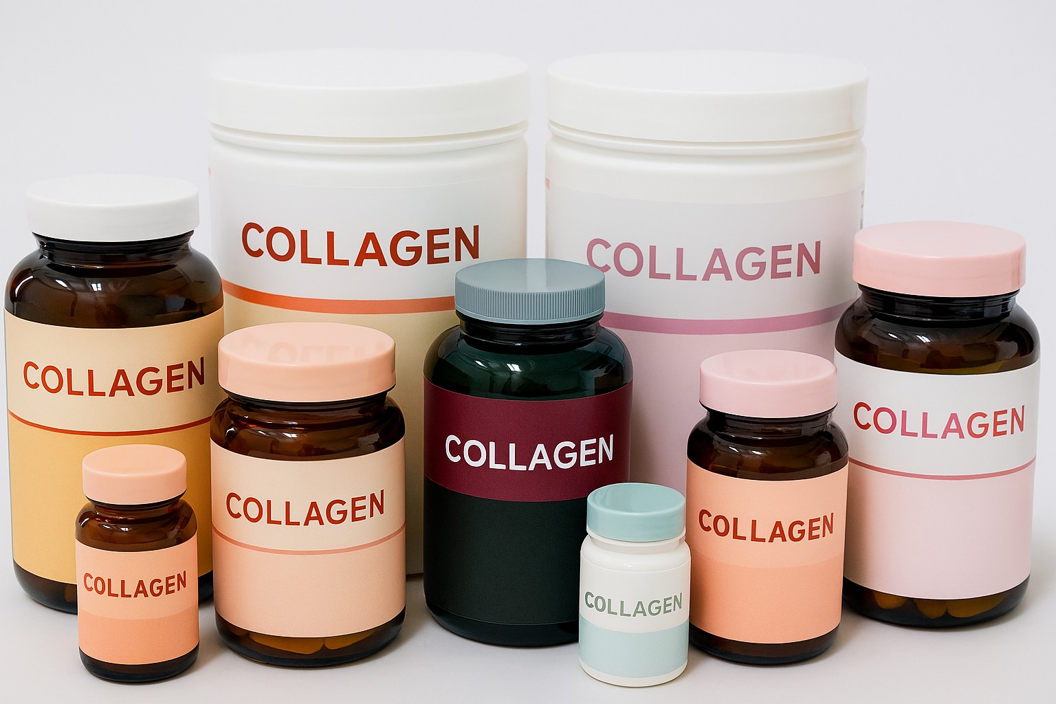 Colágeno en diferente presentación 